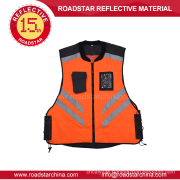 assorted reflective cycling security vest